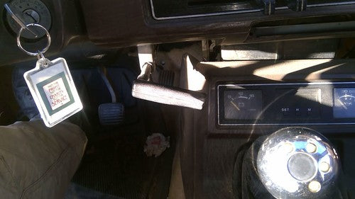 1986-1987 Isuzu Pup Pickup Parking Brake Handle Assembly Oem Emergency Ebrake