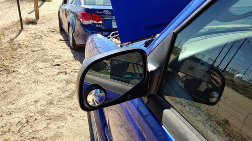 1995-2005 Ford Ranger Driver Left Side Mirror Door Mounted Oem F57z17683b