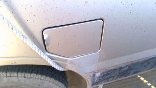 1981-1987 Isuzu Pup Pickup Fuel Tank Door With Hinge Gas Lid Oem Filler Red