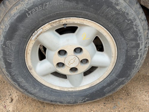 1995-2005 Chevy S10 Blazer 15" Aluminum Wheel Oem Factory 5 Slot Rim N90