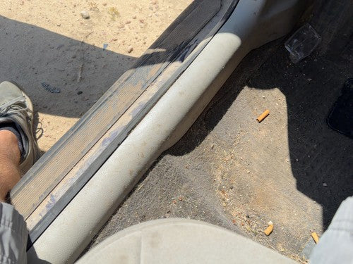 2005-2010 Chevy Cobalt Driver Left Lower Kick Trim Panel Oem Gray 14B