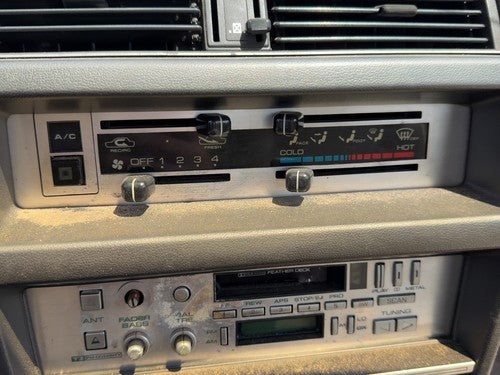 87-88 Nissan Maxima Temperature Control Module In Dash Heater Ac Head Unit Oem