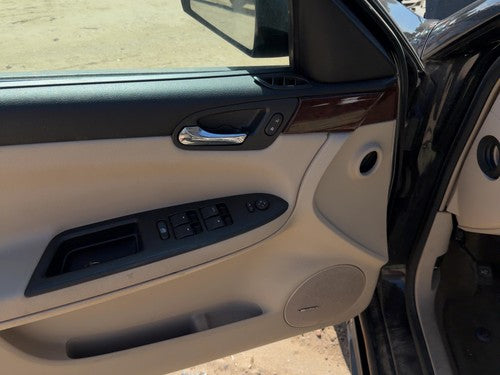 09-11 Impala Driver Left Front Door Trim Panel With Master Switch Neutral 522