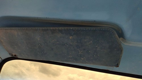 1973-1974 Chevy C10 Driver Left Sun Visor Oem Blue