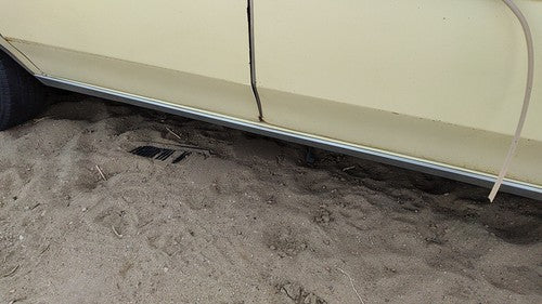 1980 Cadillac Deville Passenger Right Lower Rocker Panel Moulding Side Skirt Oem