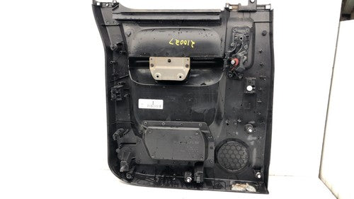 07-13 Sierra 1500 Passenger Right Rear Inside Door Trim Panel With Switches Back