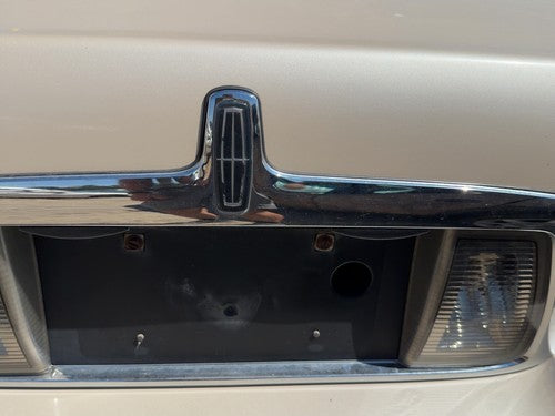 2000-2006 Lincoln LS License Plate Trim Surround Panel Tail Trunk Finish OEM