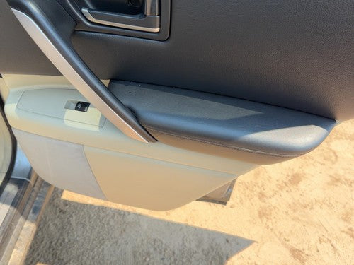 03-04 Fx45 Passenger Right Rear Door Trim Panel Switches Back Willow/Black S