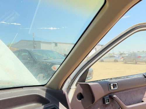88-89 Accord Lx Passenger Right A Pillar Trim Windshield Post Panel Sedan Maroon