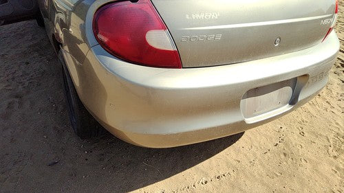 2000-2002 Dodge Neon Rear Bumper Cover Assembly Oem Back Gold Plb 05012901Ad