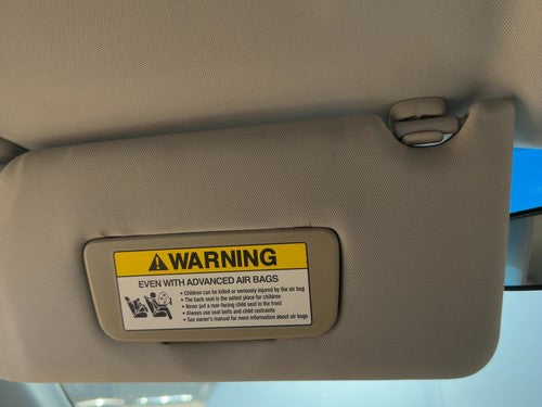 2005-2007 Honda Accord Driver Left Sun Visor Oem Without Illumination Gray