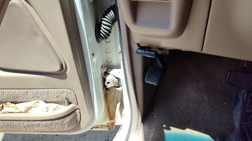 1991-1994 Ford Explorer Driver Left Lower Kick Trim Panel Oem Tan