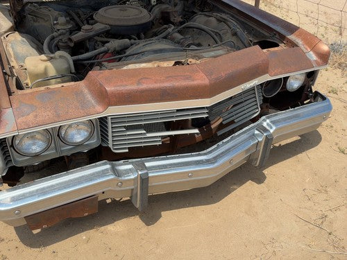 1974 Chevy Impala Bare Header Panel Mount Oem 00332395