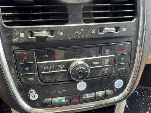 11-16 Town & Country Temperature Control Module In Dash Heater Ac Head Unit Oem