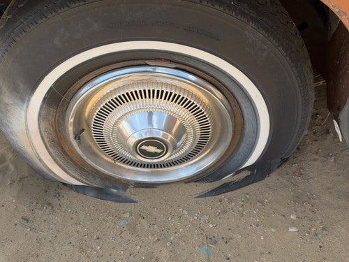 1971-1976 Chevy Impala Set of Four 15 Inch Hubcaps Wheel Covers OEM 03968761