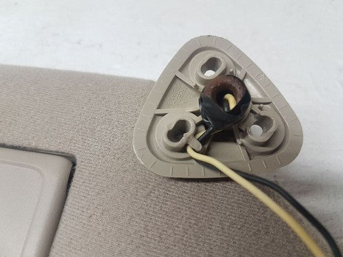 1996 Eldorado Passenger Side Right Sun Visor Assembly Tan Lighted Extendable