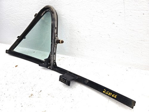 80-91 Ford F150 Driver Left Front Vent Window Small Door Glass With Frame Oem