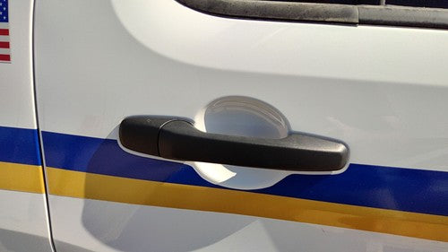 11-19 Explorer Police Interceptor Passenger Right Rear Outside Door Handle Back