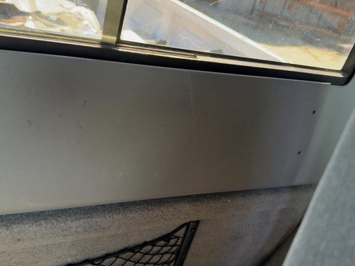 1996 Ford Ranger SuperCab Trim Panel Below Back Glass Interior Gray G2 OEM
