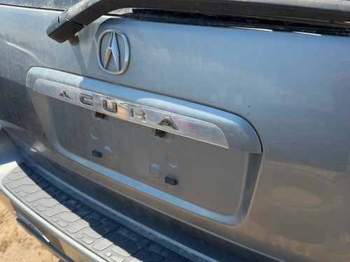 01 Mdx License Plate Trim Surround Panel Tail Trunk Finish G-501M-4 Granite Gree