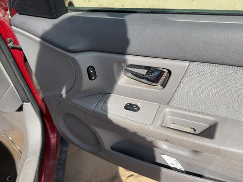 00-02 Taurus Passenger Right Front Door Trim Panel With Switches Graphite Gray