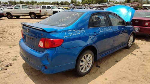 09 10 Toyota Corolla Lower Dash Under Column Knee Bolster Trim Panel Charcoal 17