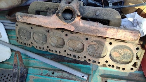 1967-1978 Chevy Van G20 Cylinder Head Assembly Oem 4.1L 250 06259693