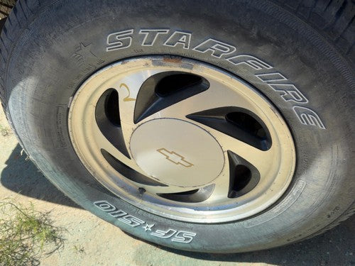 1995-2002 Chevy S10 Blazer 15" Aluminum Wheel Oem Factory 6 Slot Rim N90