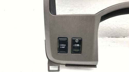 04-07 Nissan Titan Trim Bezel Around Speedometer Oem Dash Surround Panel Gray W
