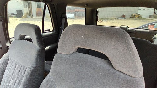 1995-1997 S10 Blazer Pair Of Headrests Oem Left Right Set Front Seat Gray