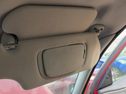 2000-2003 Ford Taurus Passenger Right Sun Visor Oem Illumination Gray