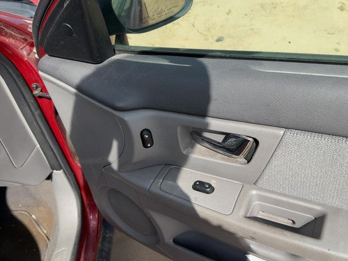 00-02 Taurus Passenger Right Front Door Trim Panel With Switches Graphite Gray