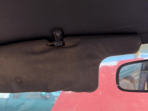 1987-1988 Toyota FX Driver Left Sun Visor OEM Gray