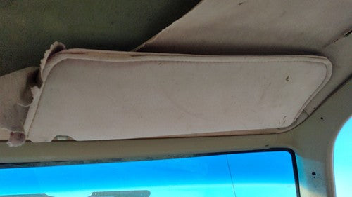 1987-1991 Ford F150 Passenger Right Sun Visor Oem Brown