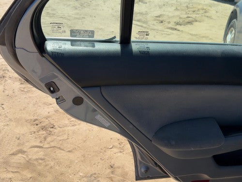06-07 Accord Driver Left Rear Door Trim Panel With Switches Back Sedan Gray