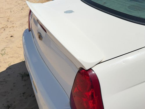 06-07 Monte Carlo Rear Spoiler Wing From 8/29/05 Horizontal Surface White 40U