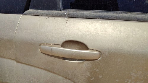 07-08 Grand Vitara Xl-7 Passenger Right Rear Outside Door Handle Oem Back Gold