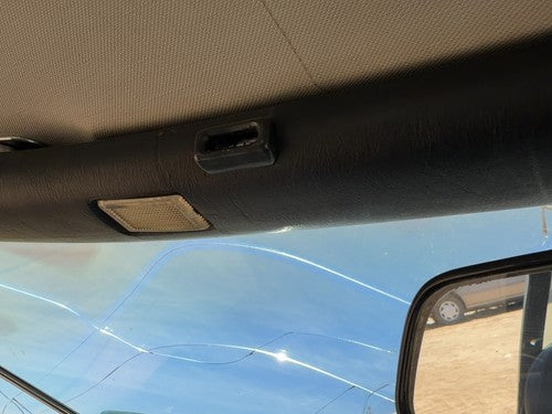 73-80 Mercedes 450SL 107 Driver Left Sun Visor Mount Trim Panel Black