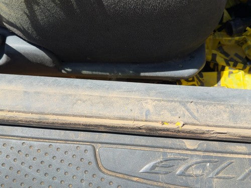 2007 Mitsubishi Eclipse Passenger Right Side Seat Trim Panel Oem Gray