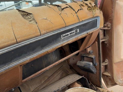 73-87 Chevy Silverado C20 Pickup Passenger Right Dash Trim Panel OEM