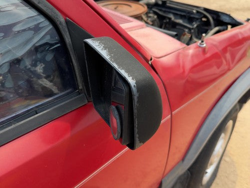 1987-1996 Dodge Dakota Passenger Right Manual Side Mirror Door Mounted Oem