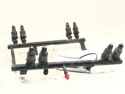 1994-1996 Dodge Dakota Complete Fuel Rail With Injectors Set Oem 5.2L 53030262