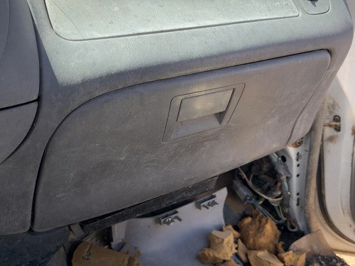 1997-2003 Ford F150 Glove Box Assembly Complete Door With Latch Oem Gray