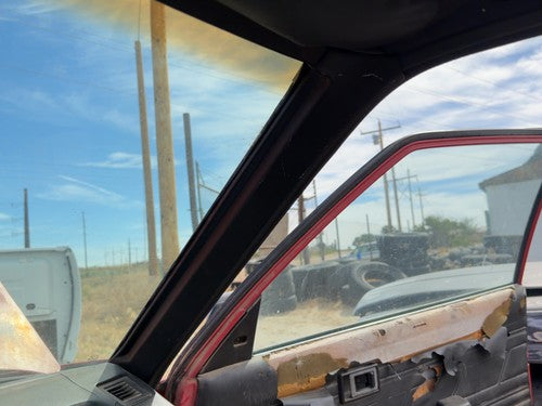 1988 Toyota Fx Passenger Right A Pillar Trim Windshield Post Panel Oem Gray