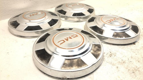 1976-1991 Gmc Sierra C3500 Hub Cap Wheel Cover Set Of 4 Oem 00349094