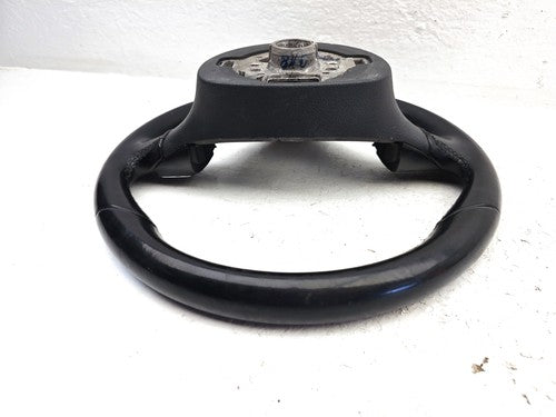 2012-2014 Vw Jetta Black Leather Steering Wheel With Multifunction Controls Oem