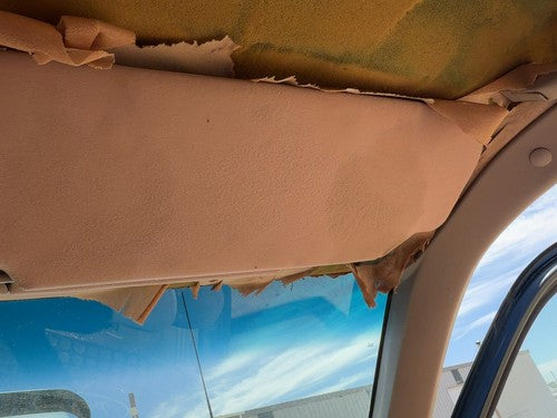 91-94 Ford Explorer 2 Dr Passenger Right Sun Visor OEM Tan with Mirror
