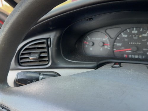 2000-2002 Ford Taurus Trim Bezel Around Speedometer Oem Dash Surround Panel Gray