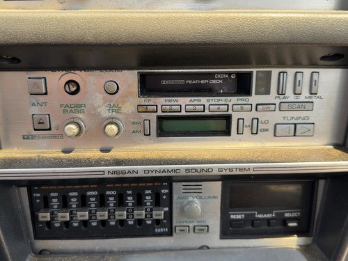 1987-1988 Nissan Maxima Stock Radio Oem Factory Stereo Am-Fm-Stereo Cassette Gl