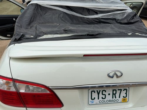 2000-2001 Infiniti I30 Rear Spoiler Back Wing Oem White 960303Y125